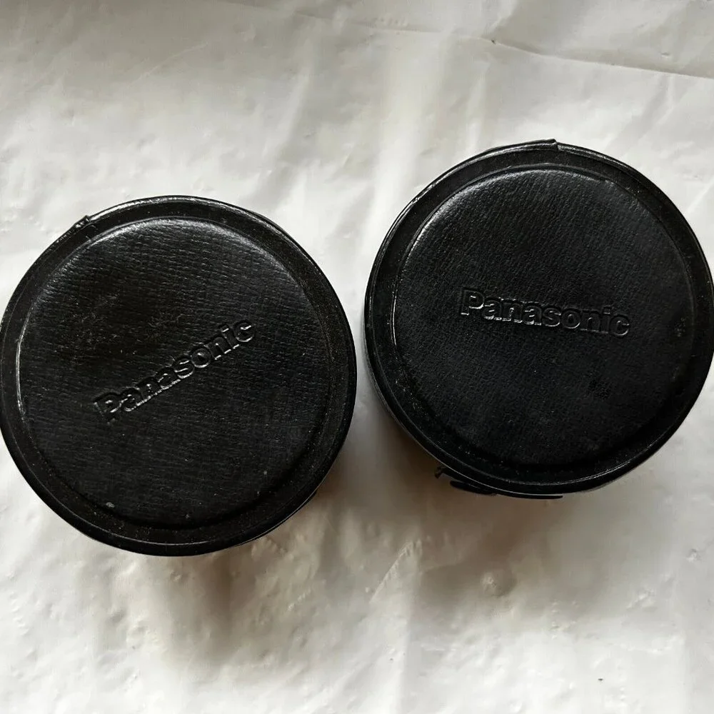 2 Panasonic camera lenses Wide Conversion Lens and Tele conversion lens